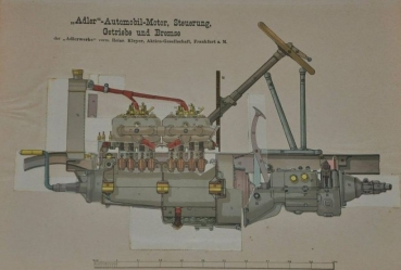Weller "Die Praxis des modernen Maschinenbaues - Modell Atlas" Vehicletechnic 1908 (2520)